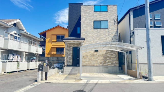 川越市大袋新田　正面