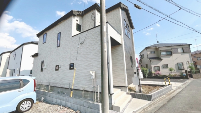 川越市寺尾　外観裏