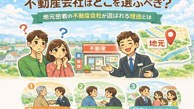 地域密着不動産 不動産選び 川越 狭山 鶴ヶ島 的場