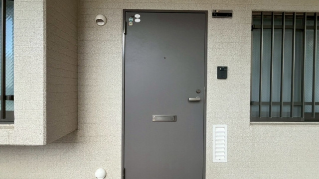 サンマンションアトレ川越307　川越中古マンション、川越　中古マンション、リフォーム済み、玄関外