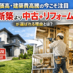 中古住宅　リフォーム 新築　中古　比較 建築費　高騰　住宅 物価高　住宅購入 川越市　中古住宅　リフォーム 川越市　不動産 川越市　住宅購入 埼玉　不動産　リフォーム