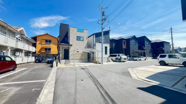 川越市大袋新田　遠目