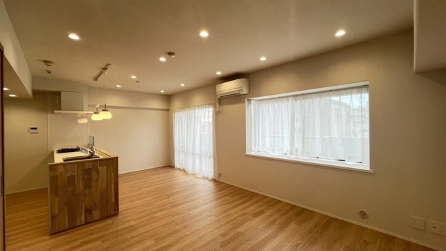 サンマンションアトレ川越307　川越中古マンション、川越　中古マンション、リフォーム済み、リビングダイニング