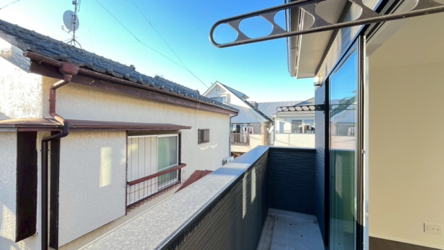 川越市福田・分譲・戸建住宅　バルコニー