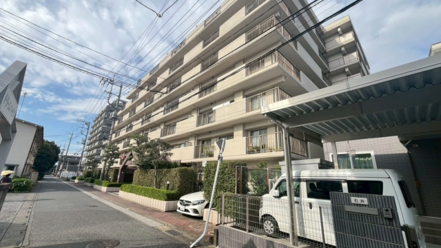 サンマンションアトレ川越307　川越中古マンション、川越　中古マンション、リフォーム済み、外観4